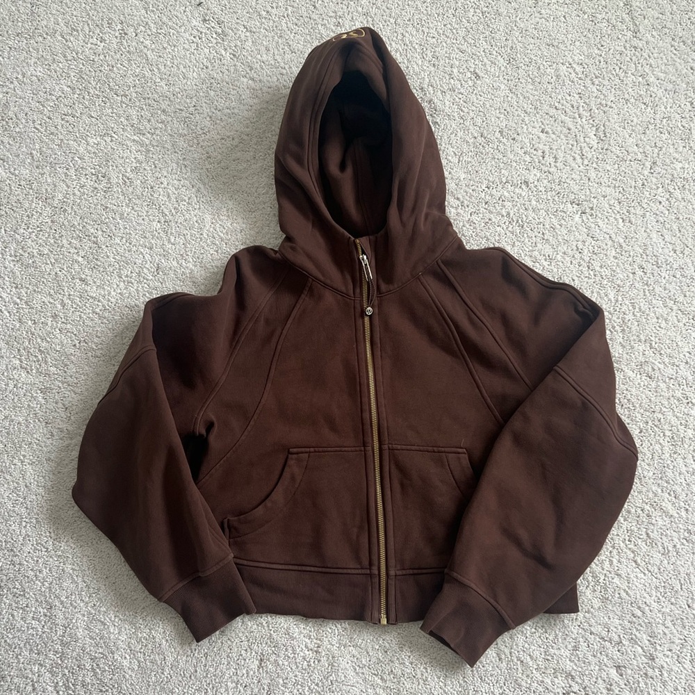Lululemon Scuba Java Oversized Full Zip XS/S